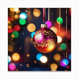 Christmas Ornament 2 Canvas Print