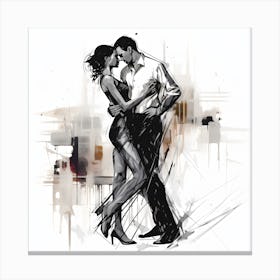Tango Abstracts By Csaba Fikker Canvas Print