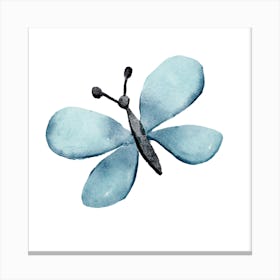 Blue Butterfly 4 Canvas Print