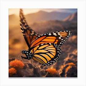 Monarch Butterfly Canvas Print