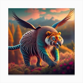 Animal diversity Canvas Print