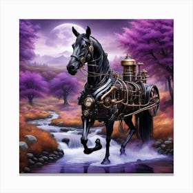 Steampunk Horse Canvas Print