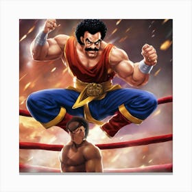 King Of Boxing Canvas Print