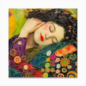 Klimt'S Dream Canvas Print