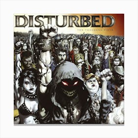 Disturbed Album Covers 10 Toile