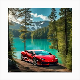 Lamborghini 92 Canvas Print