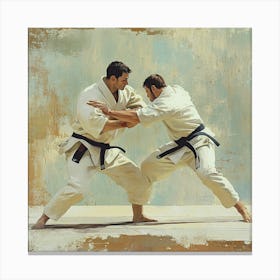 Karate 6 Canvas Print