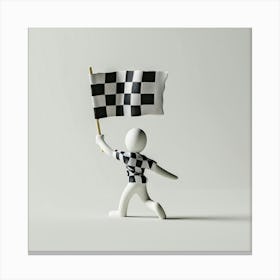 Checkered Flag 2 Canvas Print