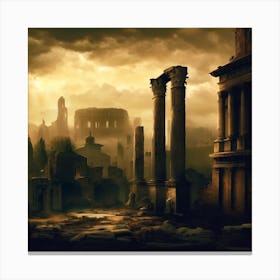 Roman City 1 Canvas Print