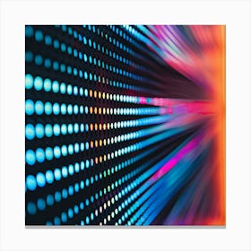 Abstract Blurred Lights 1 Canvas Print