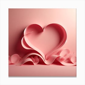 Heart Valentine's Day 6 Canvas Print