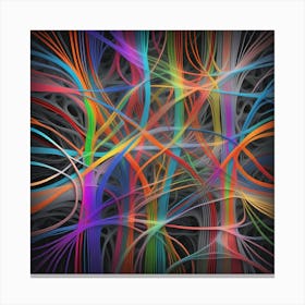 Abstract Fractal Art 11 Canvas Print