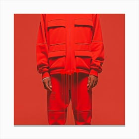 Red Sweatshirt Canvas Print