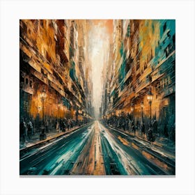 Cityscape 10 Canvas Print