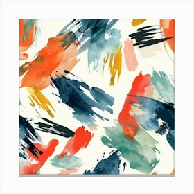 Abstract Watercolor Painting 41 Canvas Print
