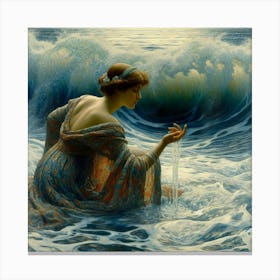 'The Mermaid' Canvas Print