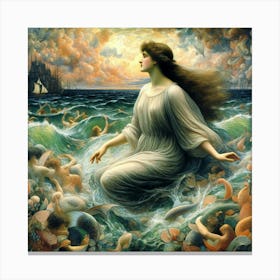 Mermaid 19 Canvas Print