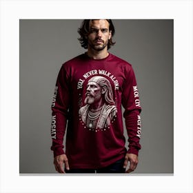 Viking Long Sleeve Canvas Print