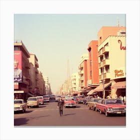 Egypt Street Scene Canvas Print