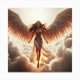 Angel Stock Videos & Royalty-Free Footage 2 Canvas Print