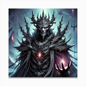 Lord Abyssion Portrait 1 Canvas Print