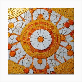 Mosaic Art 2 Canvas Print