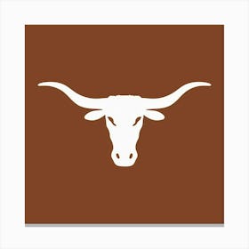 Longhorn Texas Art Illustration 2uwszhzisoux16metxccuq P6xnne2vrtqyg5pvd2wpgw Canvas Print