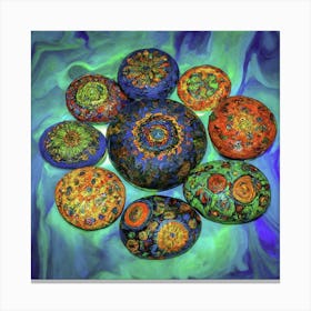 stones deco Canvas Print