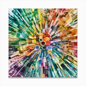 Burst Canvas Print