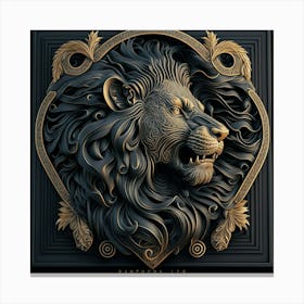 Panthera Leo Canvas Print