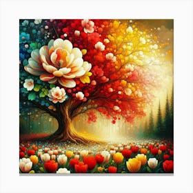 Tree Of Life 9 Canvas Print