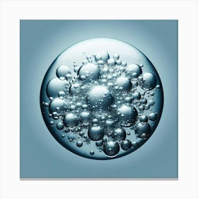 Bubbles Stock Videos & Royalty-Free Footage Canvas Print