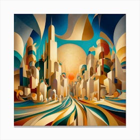 Cityscape 2 Canvas Print