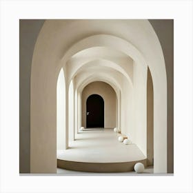 Arched Hallway 11 Canvas Print