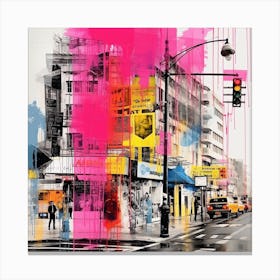 New York City Street Art Canvas Print