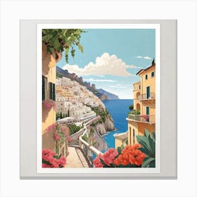 Amalfi Coast Canvas Print