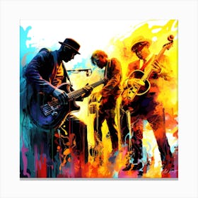 Bold Soul - Jazz Band Canvas Print