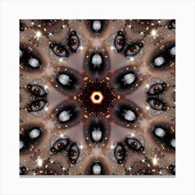 Third Eye Kaleidoscope Canvas Print