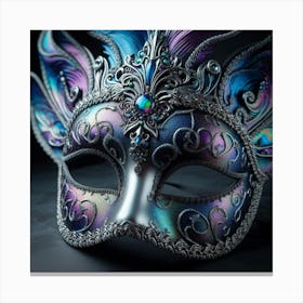 Mask Stock Videos & Royalty-Free Footage Canvas Print