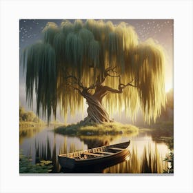 Weeping Willow 1 Canvas Print