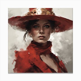 Red Hat 1 Canvas Print