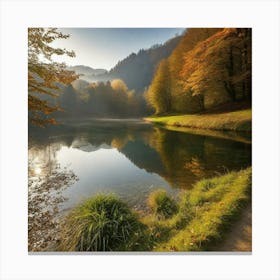 Autumn In The Mountains 45 Canvas Print