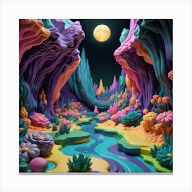 'The Cave' Canvas Print