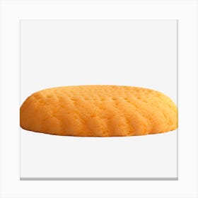 Orange Cookie Canvas Print