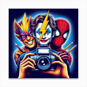 Marvel Comics Canvas Print