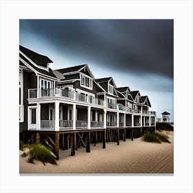 Photograph - Beach House Canvas Print