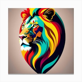 Lion 01 Canvas Print