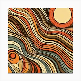 Abstract Background Canvas Print