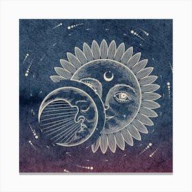 Galaxy Art Print 9 Canvas Print