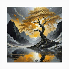 Lone Tree Canvas Print